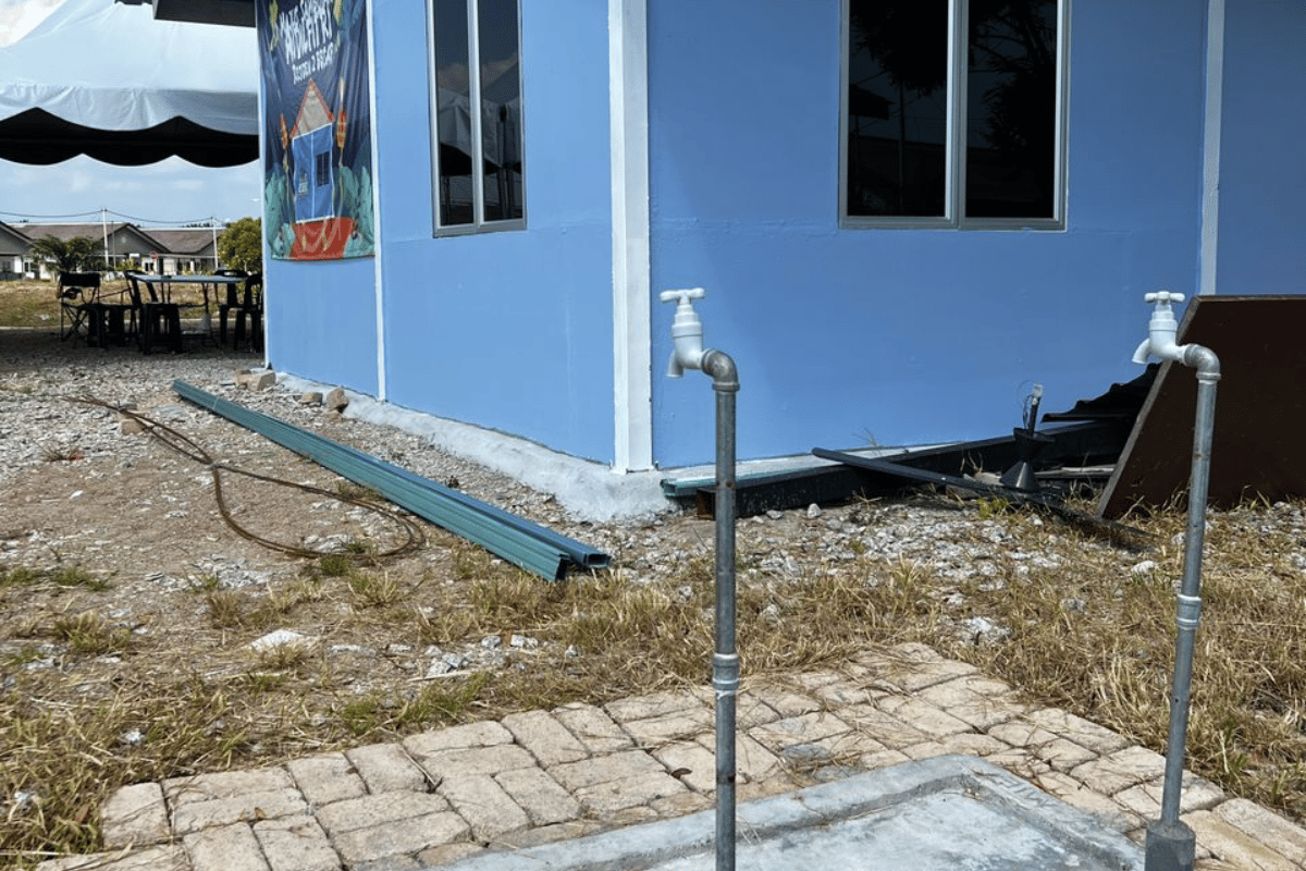 Sponsorship for Water Piping Installation at BBSAP Prayer Hall