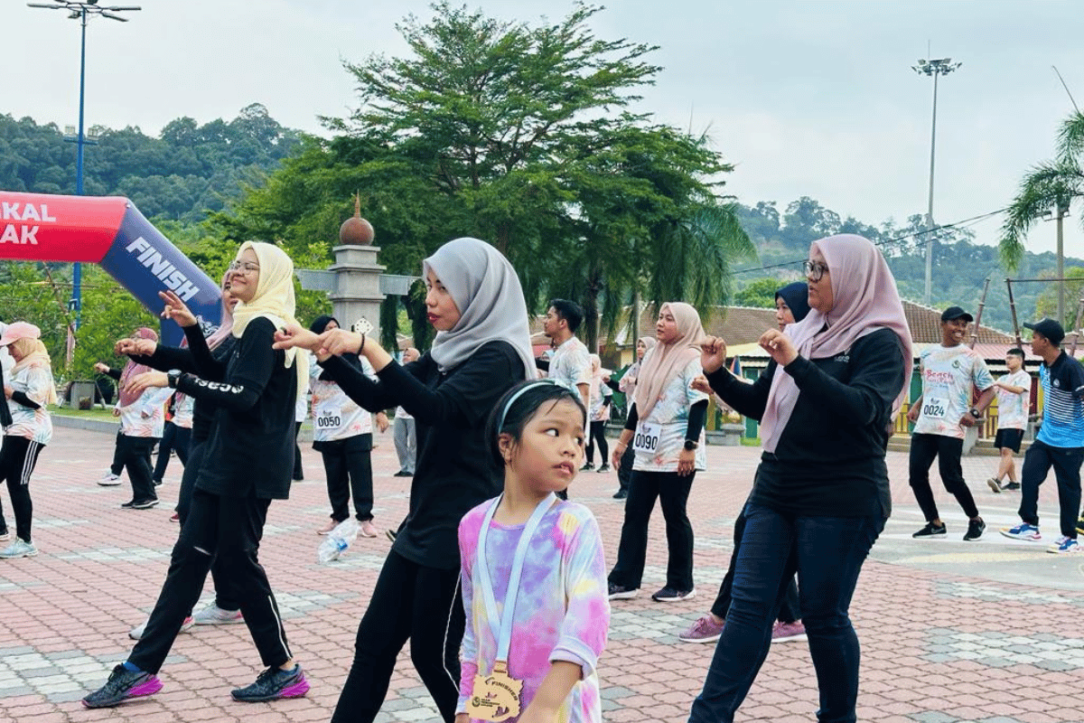 Tajaan Sebahagian Kos Program Beach Fun Run 2023